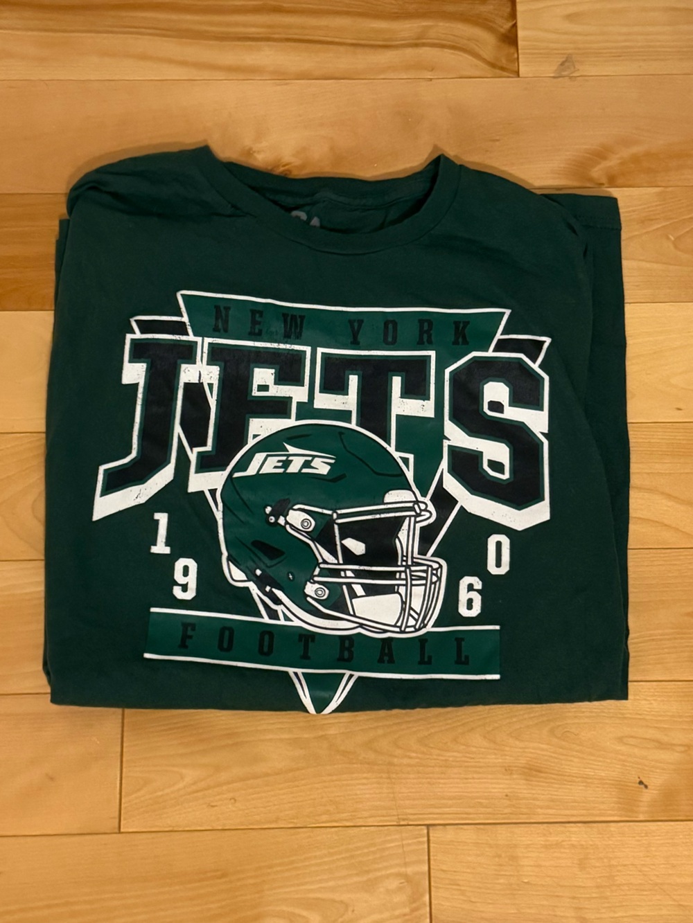 Green Jets Football Tee